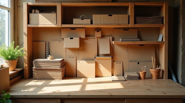 Comment créer du meuble en carton fonctionnel et écologique ?