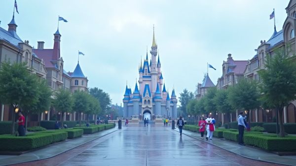 Dites adieu aux surprises : la météo actuelle à Disneyland Paris